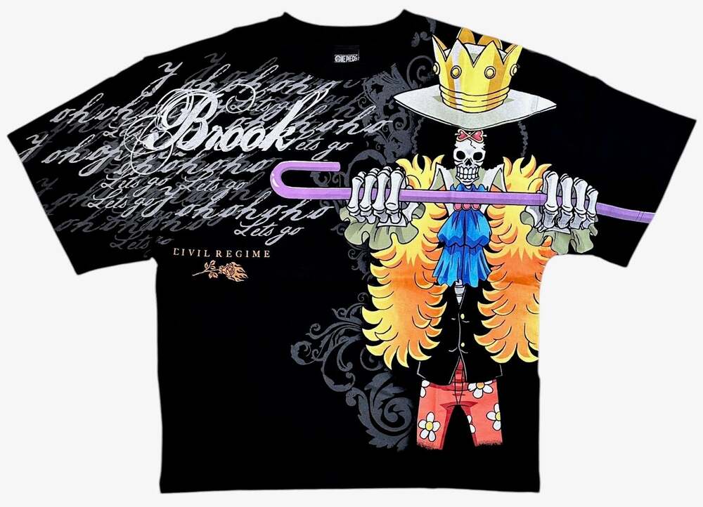 Civil Regime X One Piece Soul King 199X Oversized Heavyweight T-Shirt